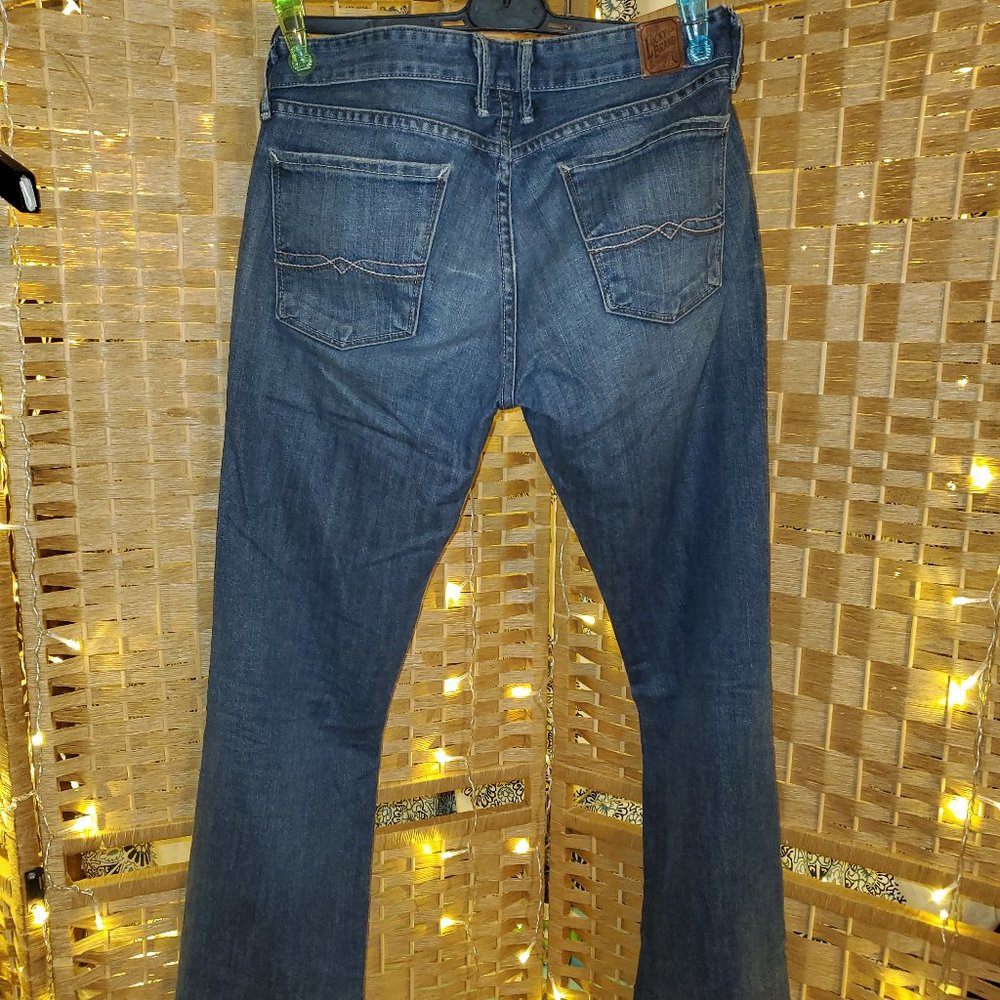 LUCKY BRAND DUNGAREES JEANS Classic Fit size 4/27